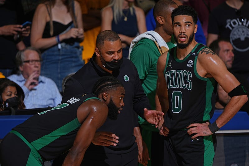 Jayson Tatum and Jaylen Brown