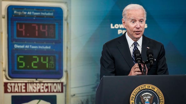 Biden asks Congress to suspend the federal gas tax for 90 days