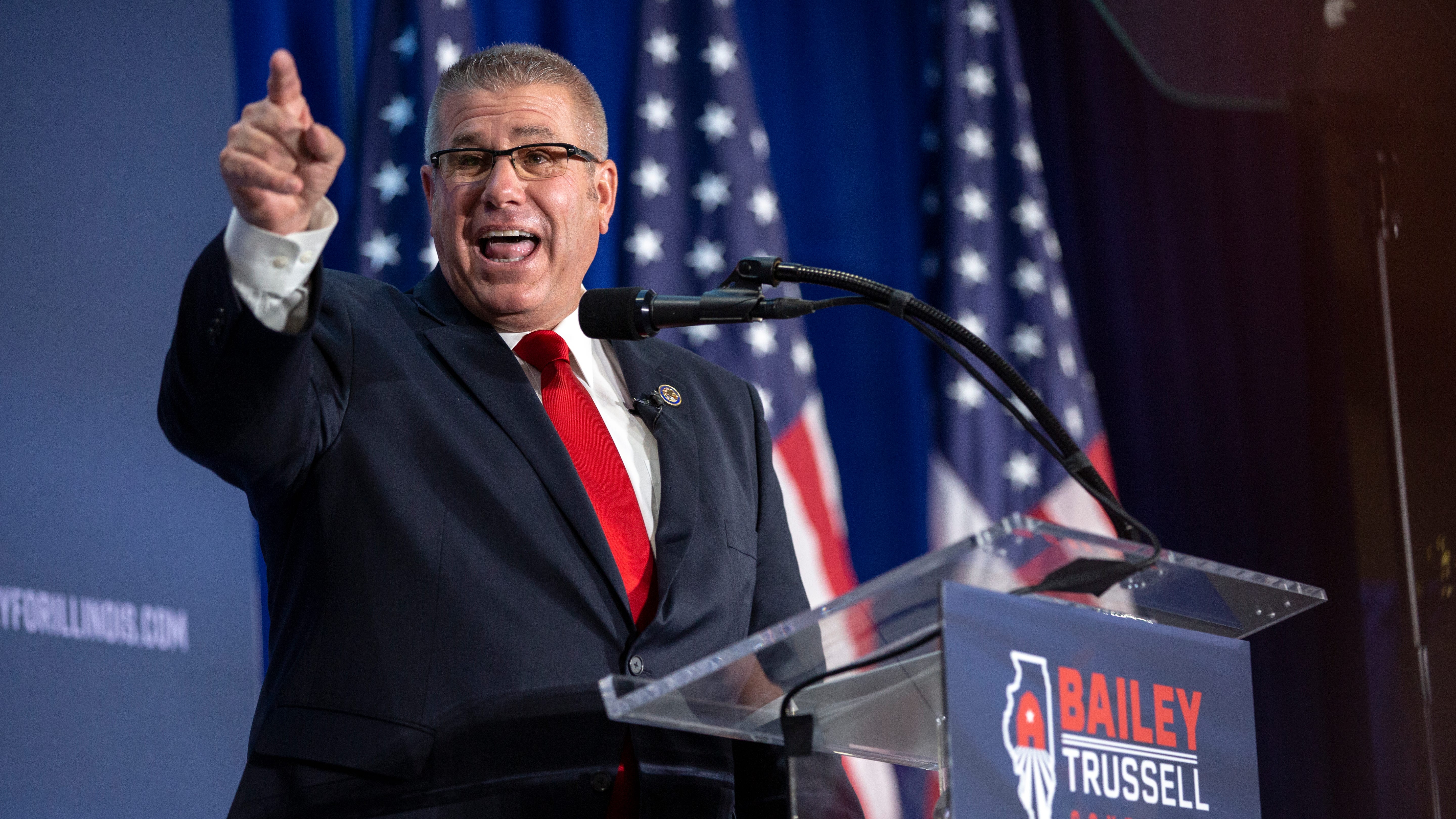 'Start packing, friend, because on Nov. 8, you’re fired': Illinois GOP Governor Nominee Darren Bailey ready to challenge incumbent J.B. Pritzker