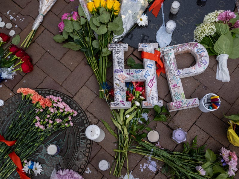 Highland Park shooting memorial