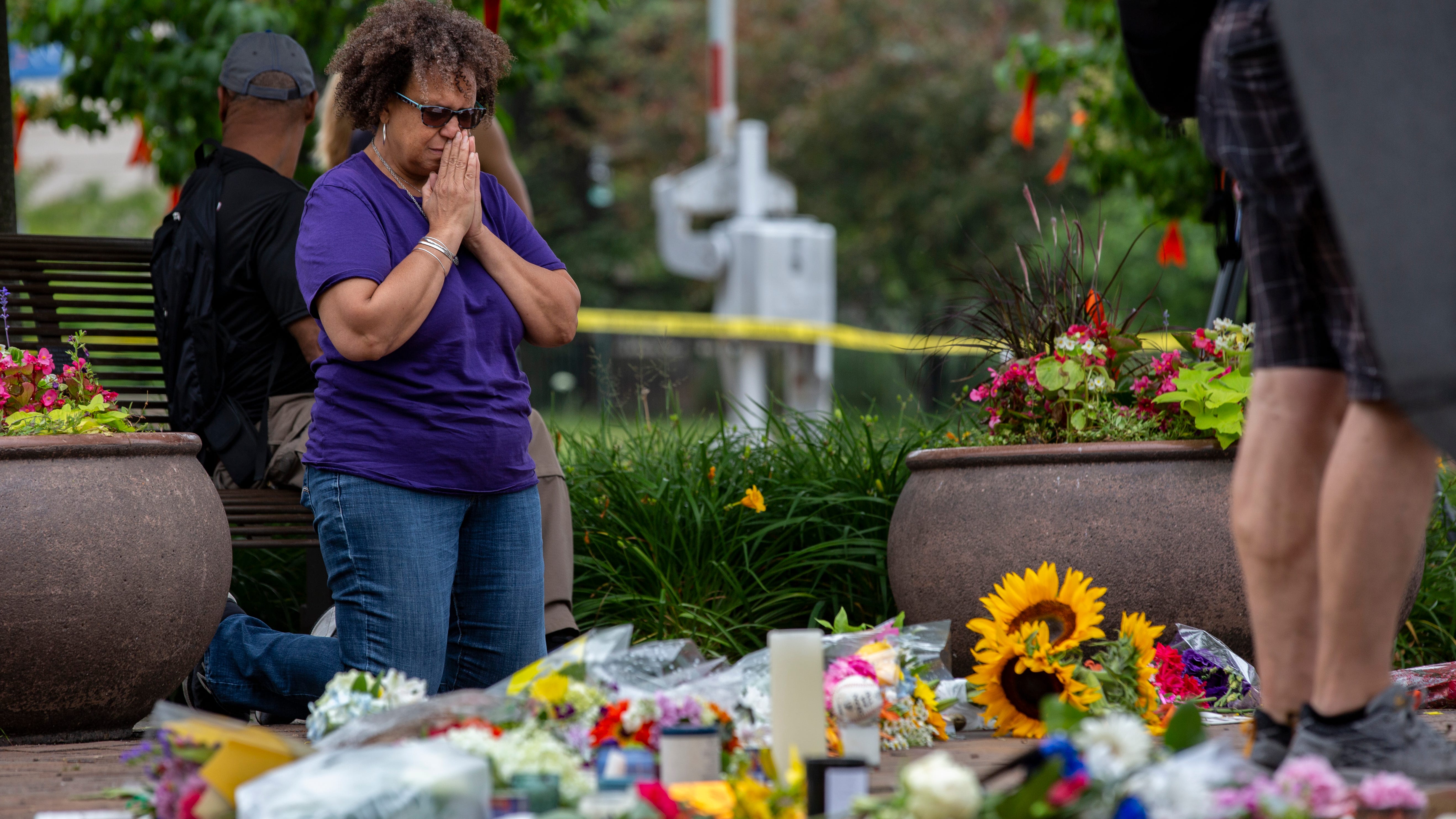 Highland Park residents continue to try and grapple with Monday's tragedy