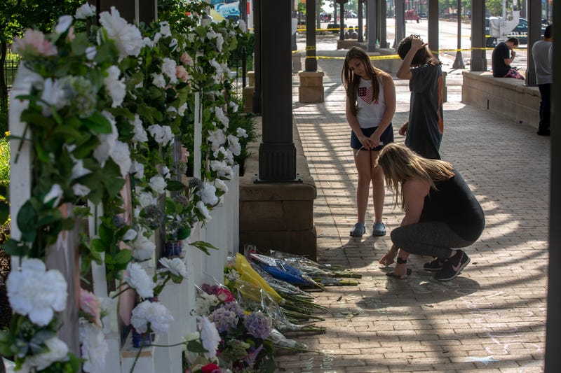 Highland Park shooting memorial