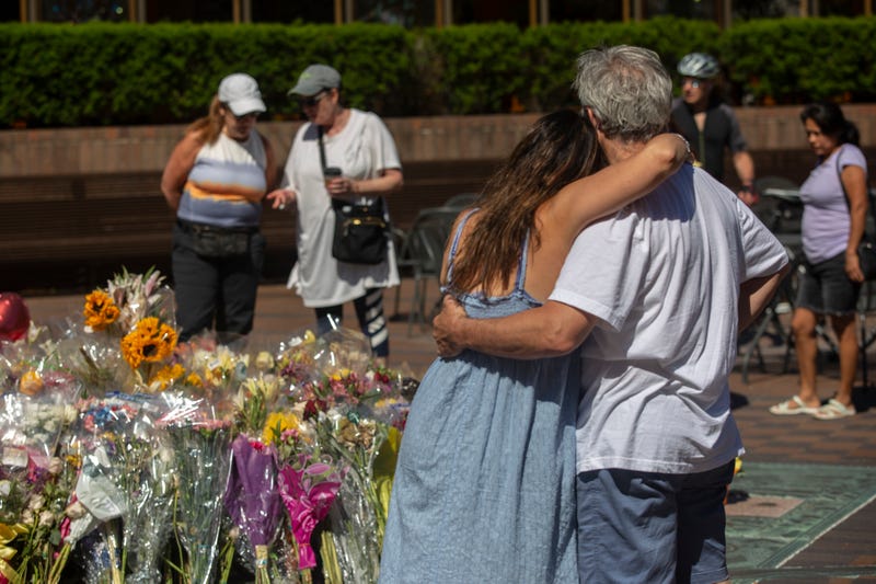 Highland Park shooting memorial