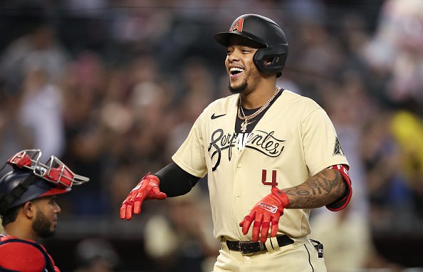 Ketel Marte is one of the best second basemen in baseball right now.