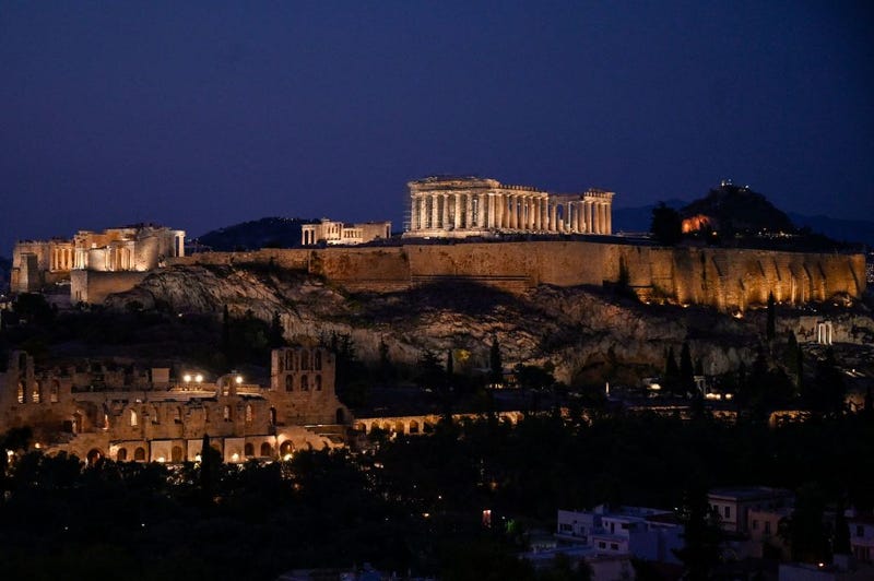 Greece monument
