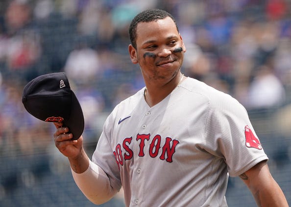 Rafael Devers can become a free agent after the 2023 season.
