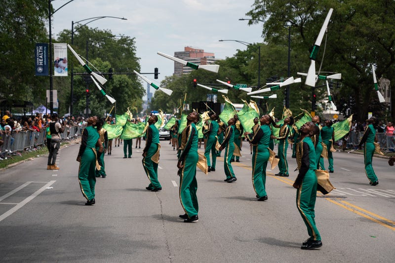  South Shore Drill Team performs