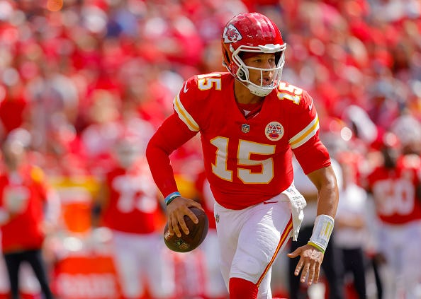 Patrick Mahomes and the Chiefs will open the 2022 season against the Cardinals. 
