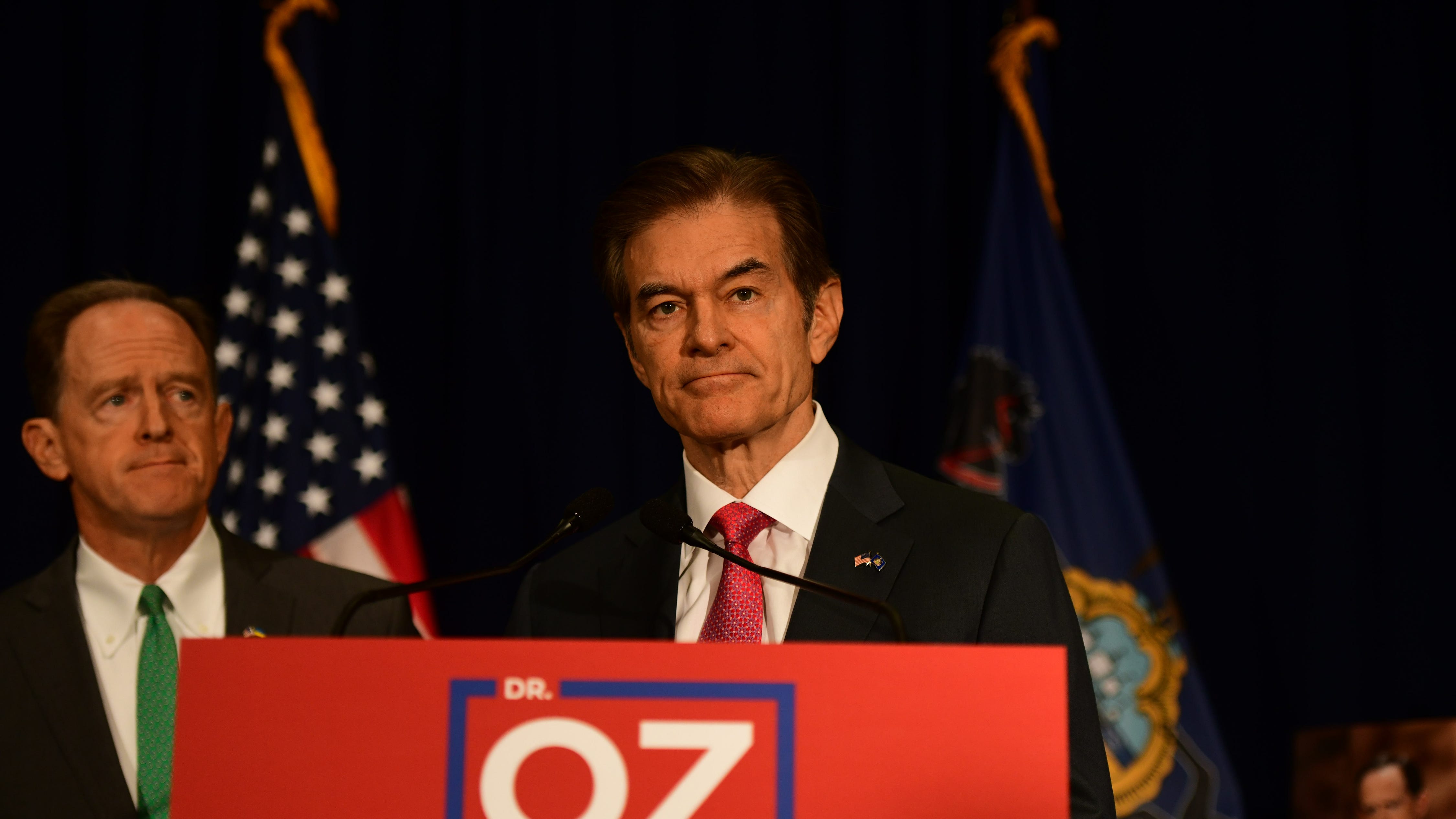 Toomey joins US Senate candidate Oz to ask why opponent Fetterman won’t debate