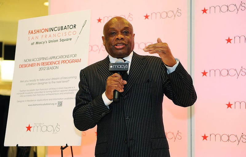Former Mayor Willie Brown attends Fashion's Night Out celebration at Macy's Union Square on September 8, 2011 in San Francisco, California.
