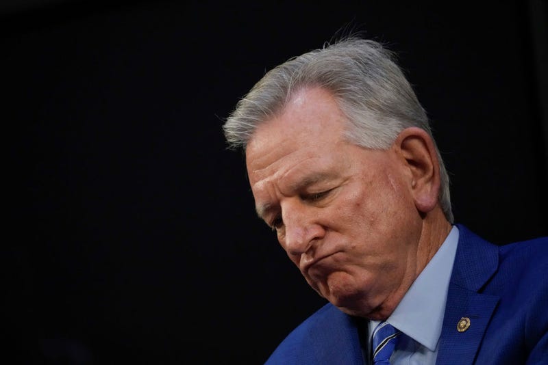 Sen. Tommy Tuberville (R-AL) attends a Senate Committee on Health, Education, Labor and Pensions hearing about the federal response to monkeypox, on Capitol Hill September 14, 2022 in Washington, DC. 