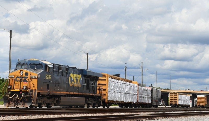 CSX freight train