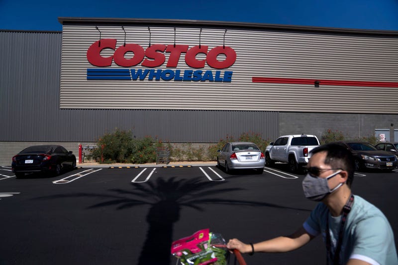 A customer walks by a Costco store on September 23, 2022 in Monterey Park, California. Costco Wholesale Corp. topped estimates for quarterly results this week with total revenue rising 15% to $72.10 billion in a strong fourth quarter. 