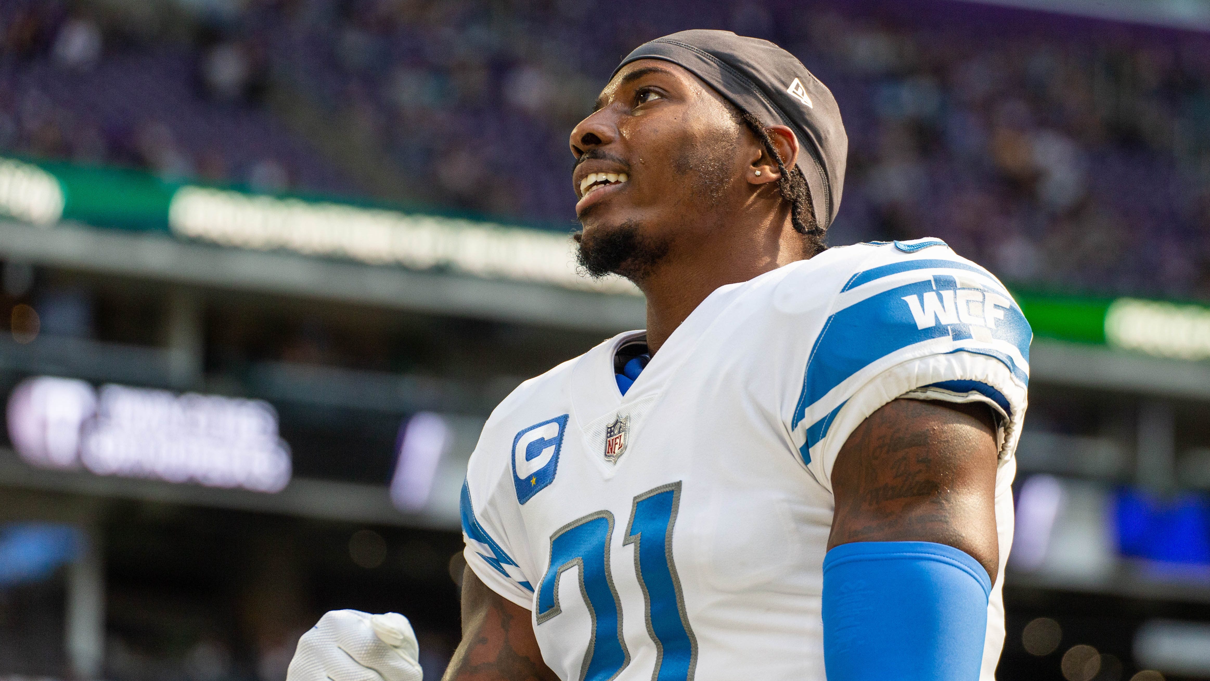 Tracy Walker is back like he said he would be, and ready to 'make noise'