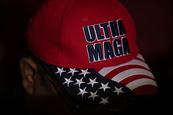 Ultra MAGA hat