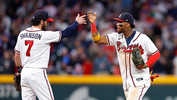 Dansby Swanson, Ronald Acuna Jr. 