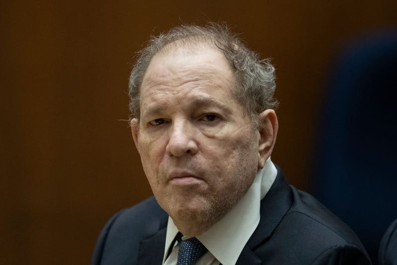 Former film producer Harvey Weinstein appears in court at the Clara Shortridge Foltz Criminal Justice Center on October 4, 2022 in Los Angeles, California. Harvey Weinstein was extradited from New York to Los Angeles to face sex-related charges