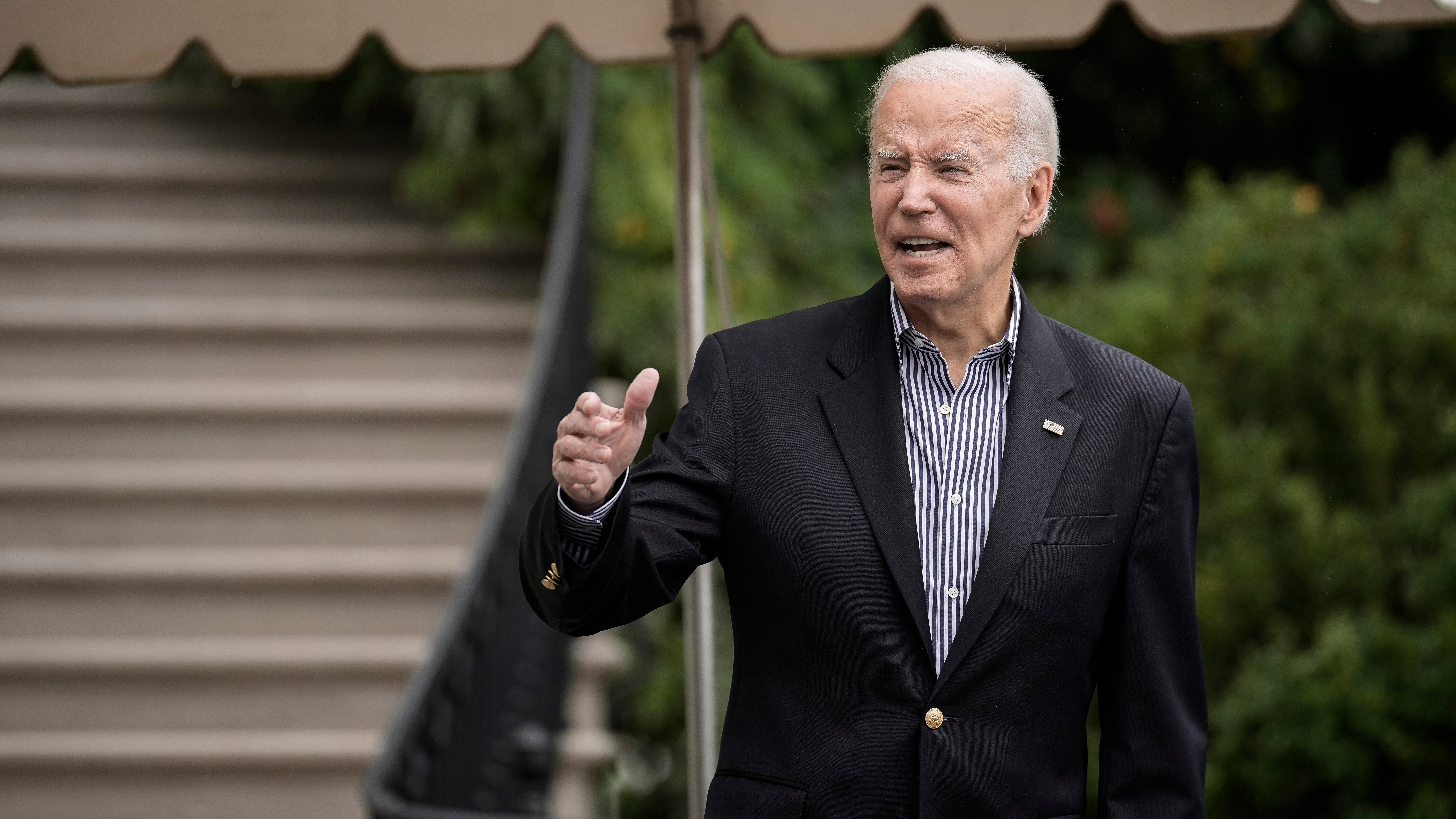 President caught on hot mic: 'Nobody F*** with a Biden'