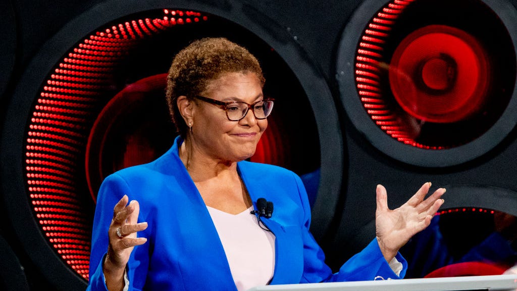 Bass apologizes for suggesting Caruso paid for  Latino group's endorsement during KNX News debate