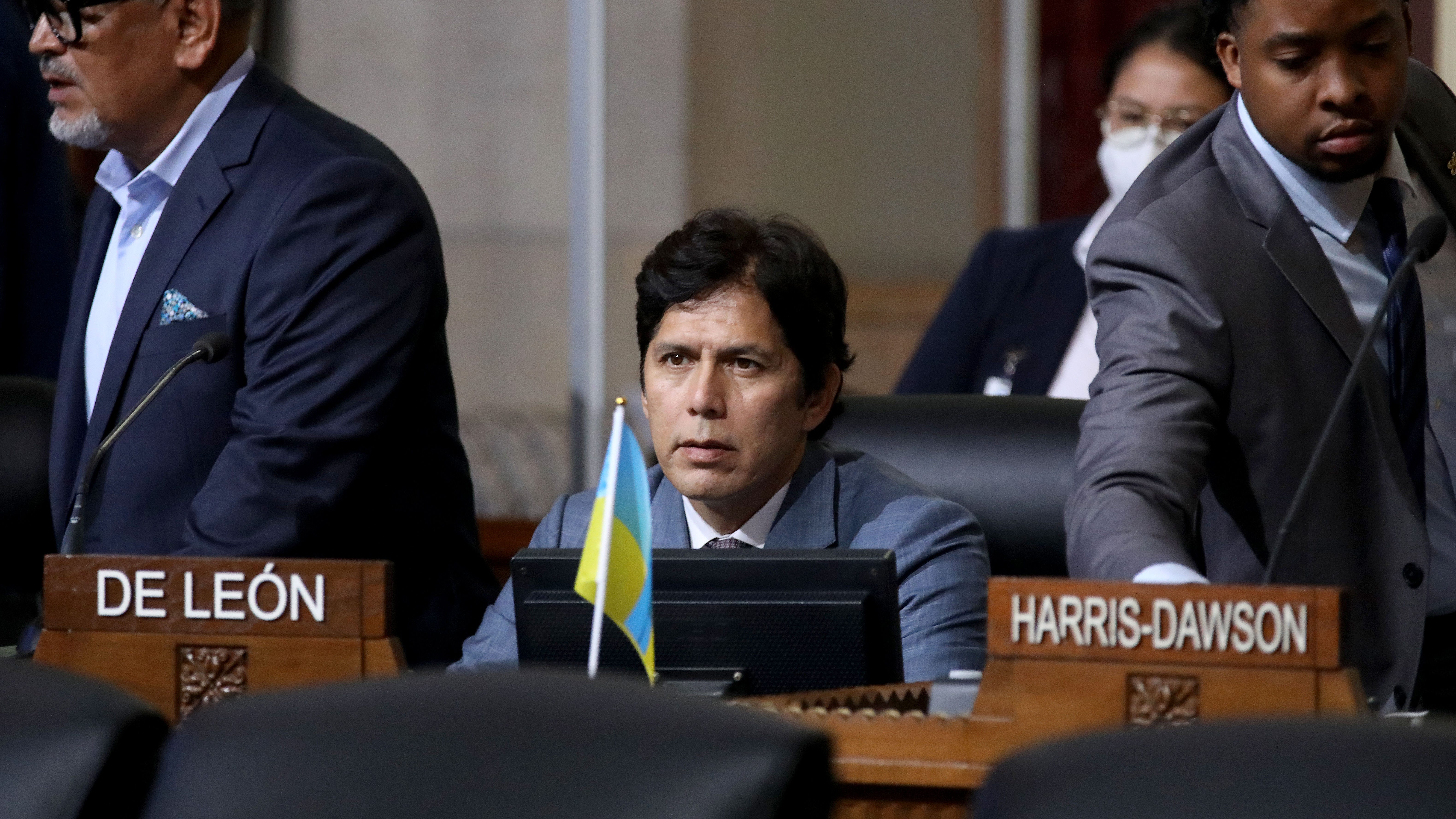 ‘No, I will not resign:’ Kevin de León amid calls for him to step down from L.A. City Council