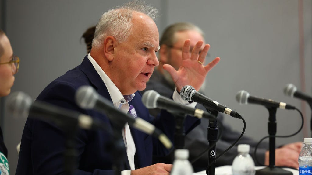 Walz shares information on his two-year One Minnesota Budget