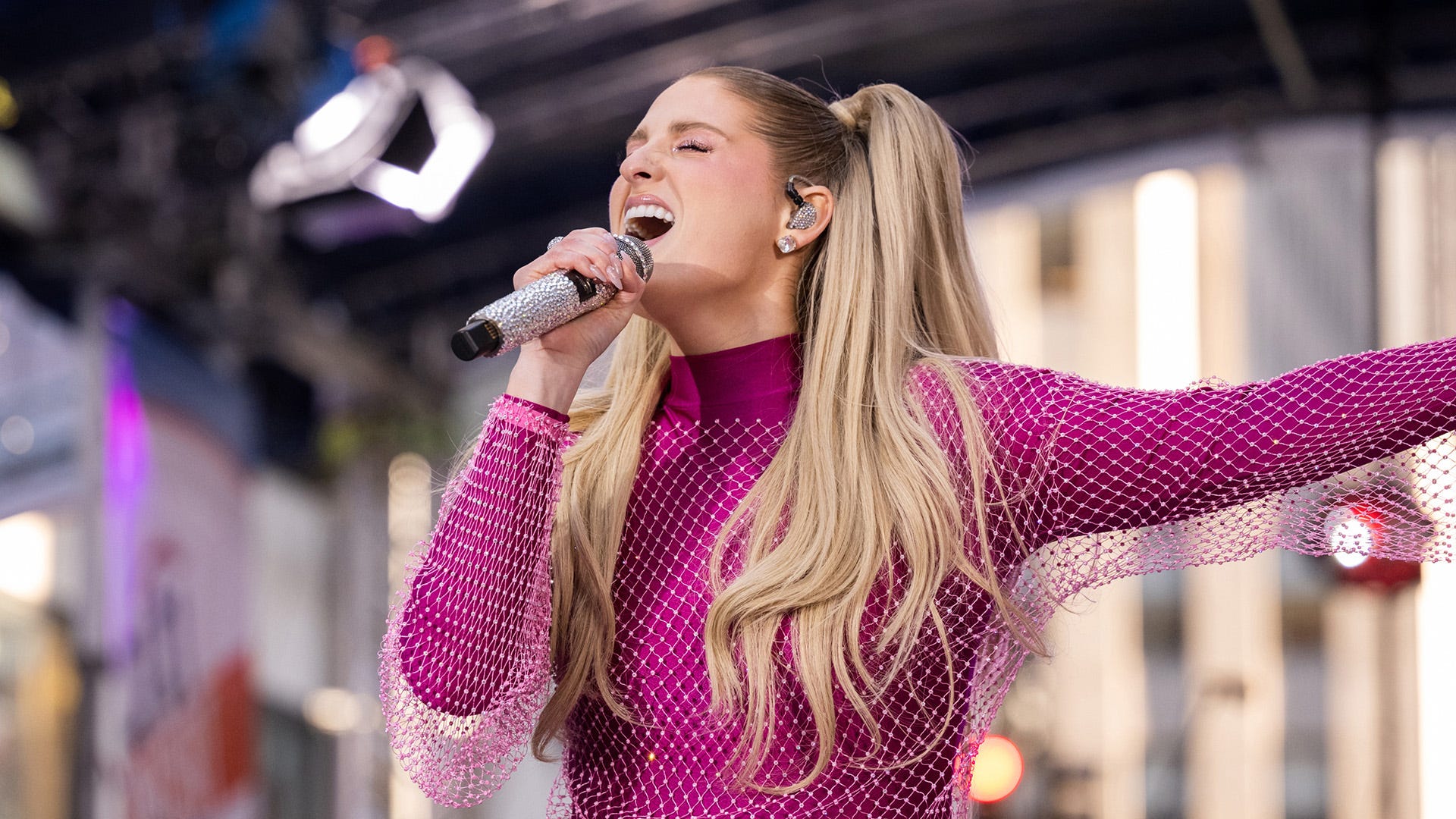 New mom Meghan Trainor on finding a positive mental health space