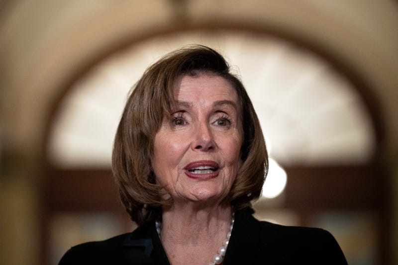 WASHINGTON, DC - OCTOBER 25: Speaker of the House Nancy Pelosi delivers remarks to the press before her meeting with Israeli President Isaac Herzog at the U.S. Capitol October 25, 2022 in Washington, DC. Herzog is on a two day trip to Washington, DC and will meet with U.S.President Joe Biden on Wednesday.