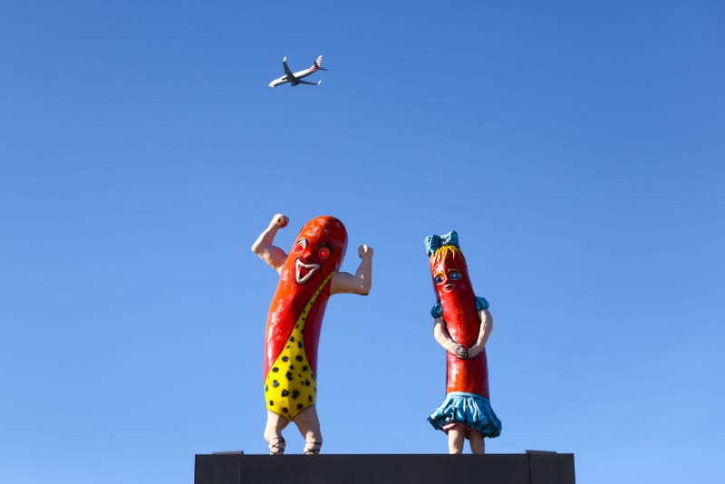 Superdawg statues