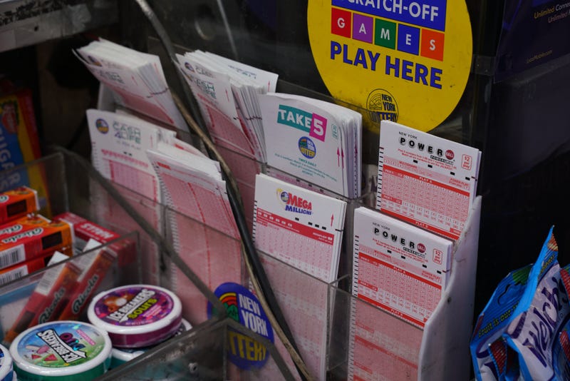 A store selling lottery tickets in New York City.