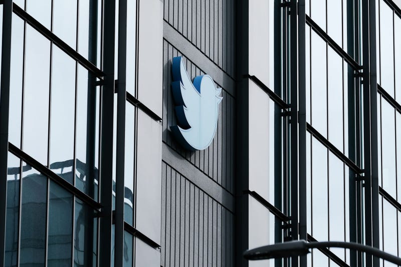 Twitter headquarters stands on 10th street on November 4, 2022 in San Francisco, California. Twitter Inc reportedly began laying off employees across its departments on Friday as new owner Elon Musk is reportedly looking to cut around half of the company's workforce. 