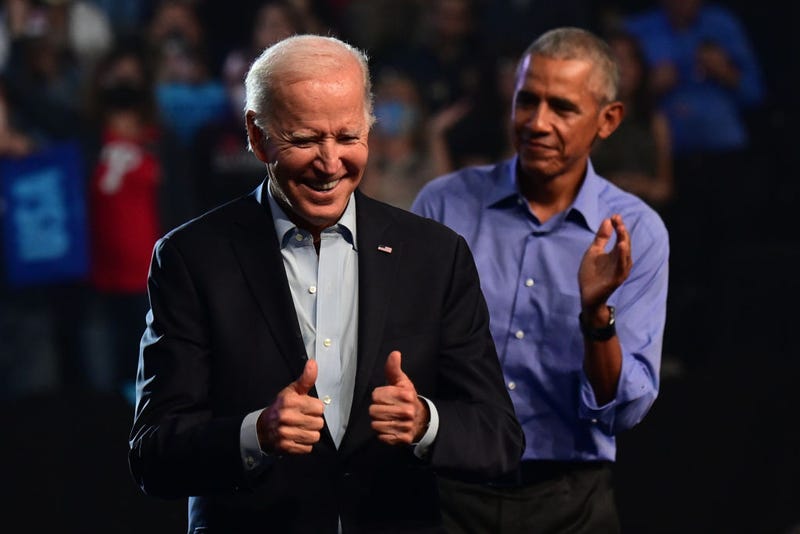 Joe Biden and barack Obama