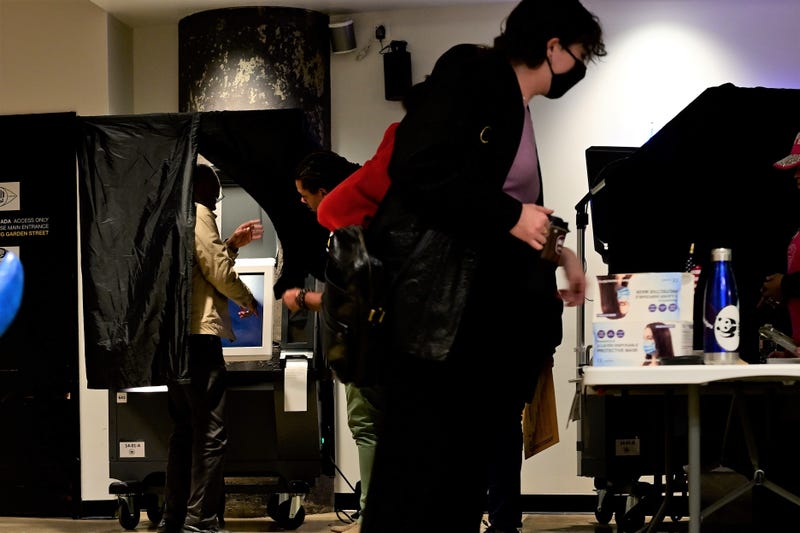 Voters in Philadelphia for Tuesday's midterm elections.