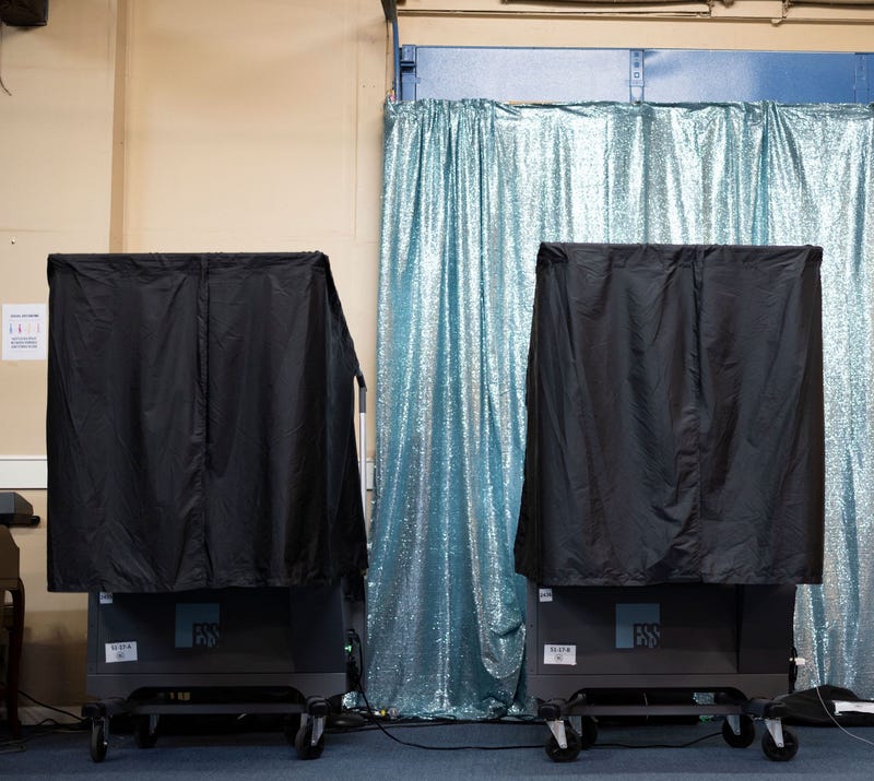 voting booths