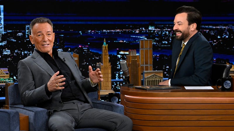 Bruce Springsteen and Jimmy Fallon