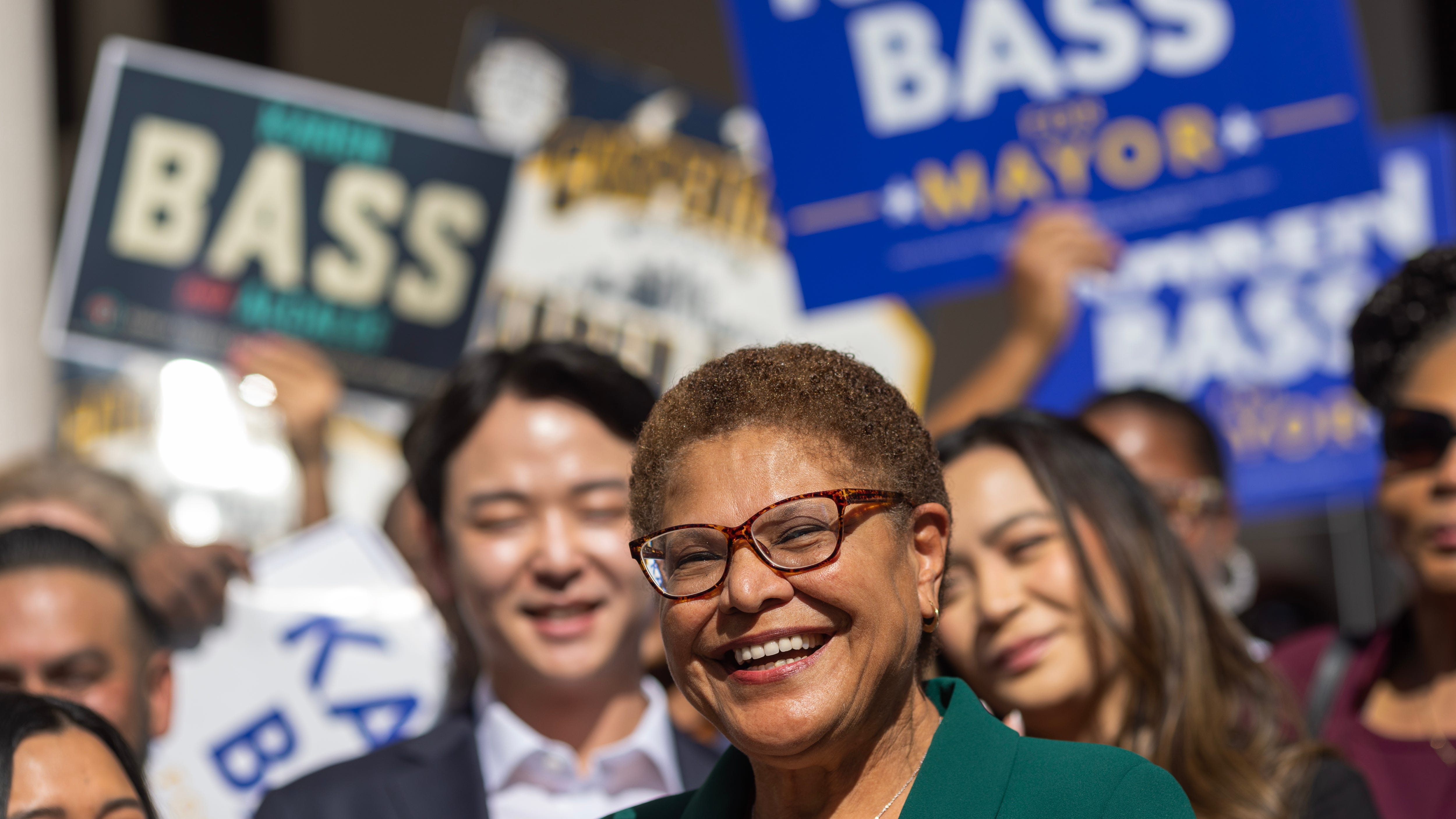 Karen Bass set to be sworn in as L.A.'s 43rd mayor