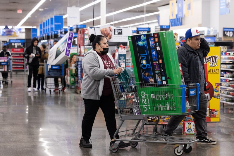 Walmart shoppers