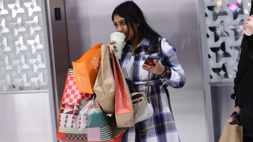 Americans have already spent $300 billion on holiday gifts this year