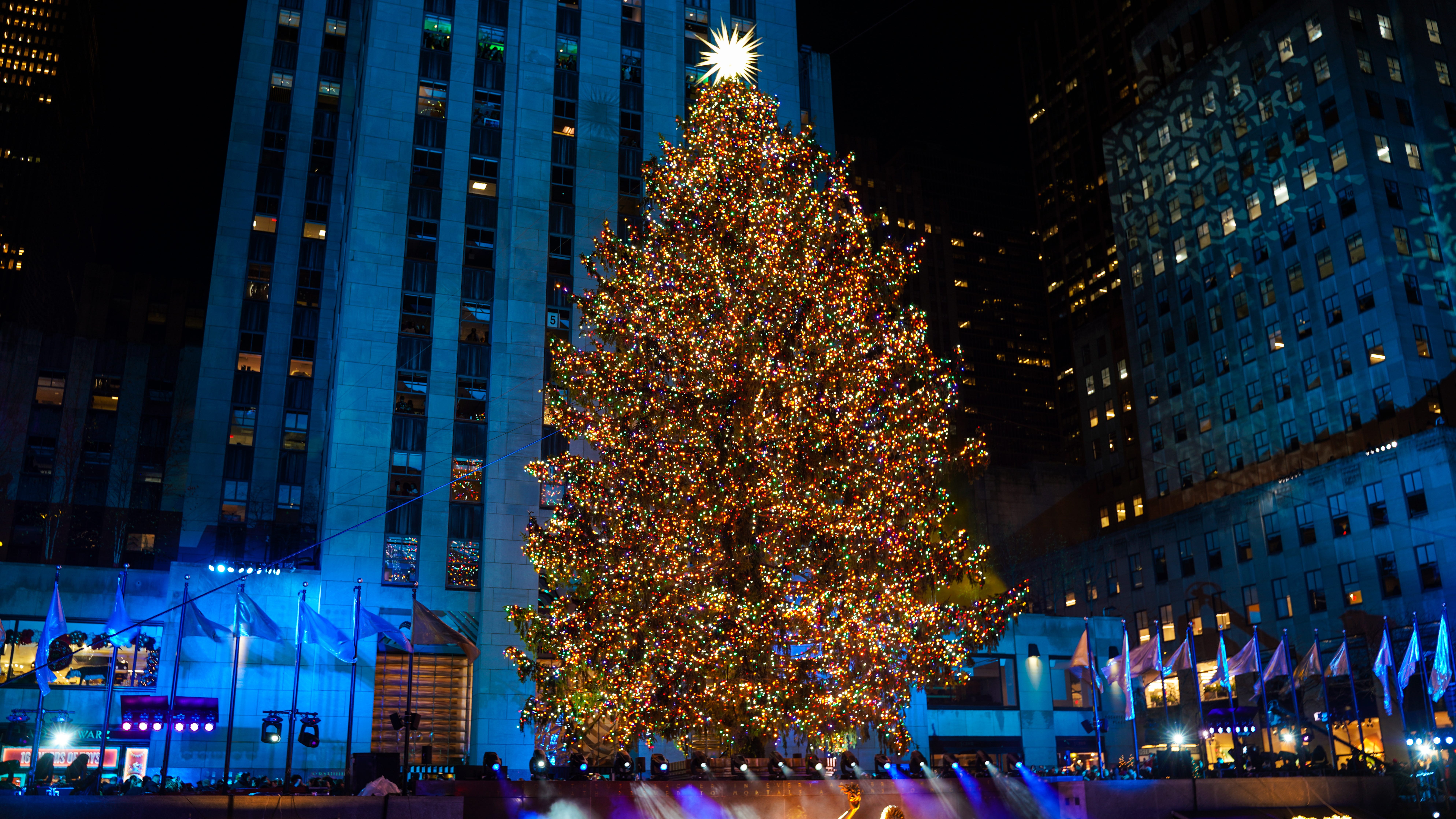 PHOTOS: Rockefeller Center Christmas tree lighting kicks off 2022 holiday season
