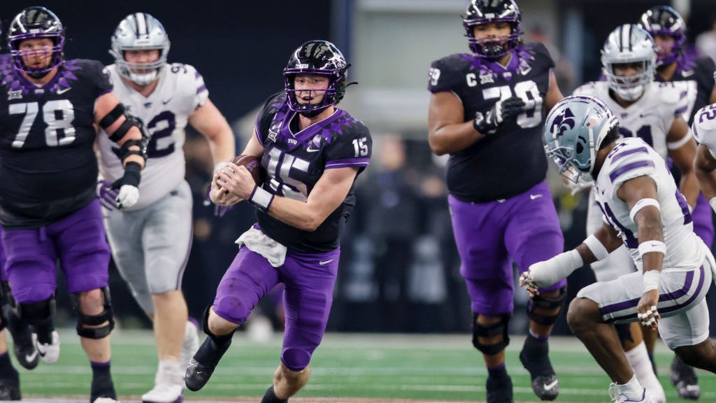 Despite Big 12 title game loss, TCU makes the four-team CFP tournament