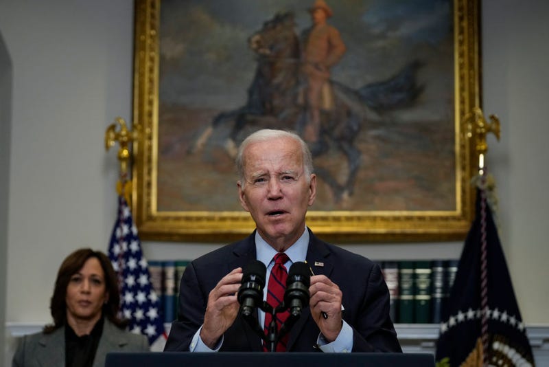 U.S. President Joe Biden delivers remarks about border security policies in the Roosevelt Room in the White House on January 5, 2023 in Washington, DC.