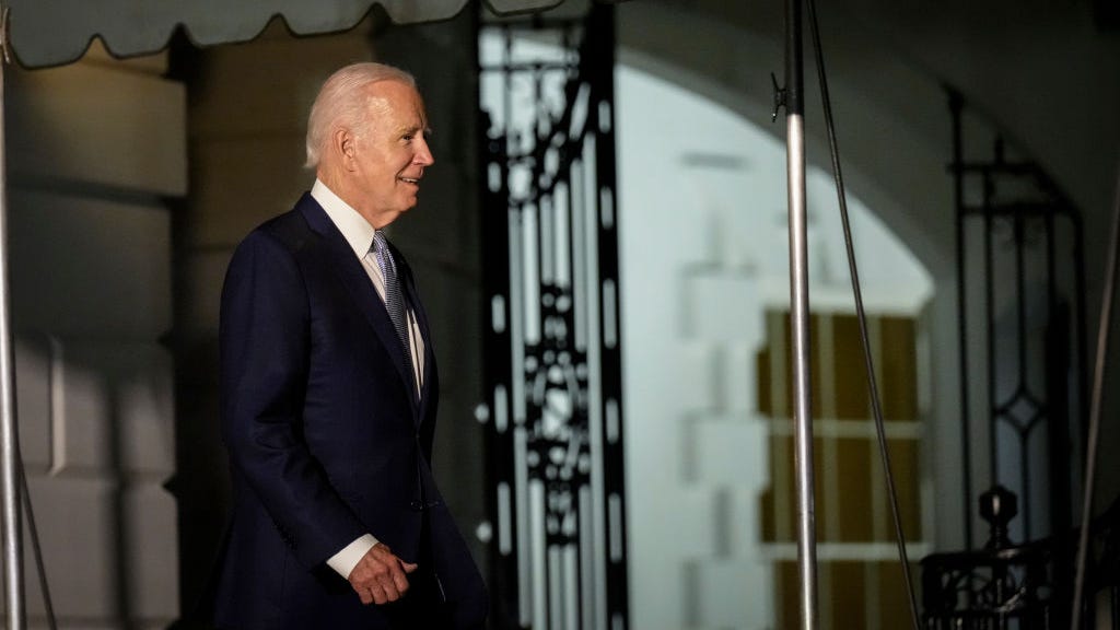 Biden arrives at the US-Mexico border for his first visit since being elected