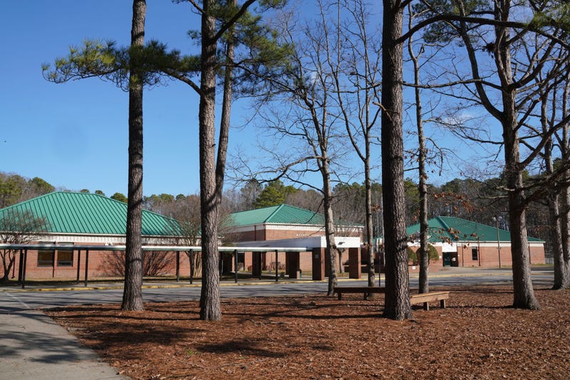Richneck Elementary School in Newport News, Virginia, where a 6-year-old student was taken into custody after allegedly shooting his teacher.