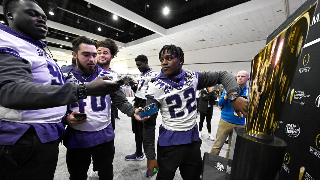 TCU meets Georgia in tonight's College Football Playoffs title game