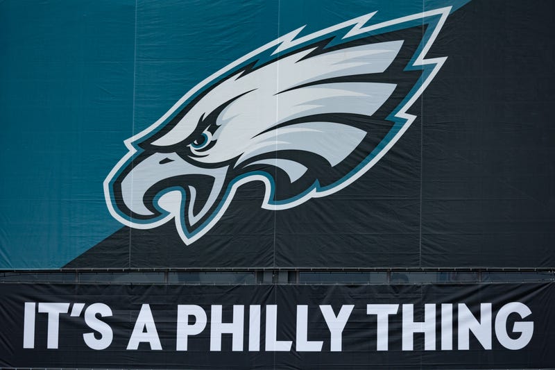 A sign on the Lincoln Financial Field is pictured before the NFC Championship game between the San Francisco 49ers and Philadelphia Eagles on January 29, 2023 in Philadelphia, Pennsylvania.
