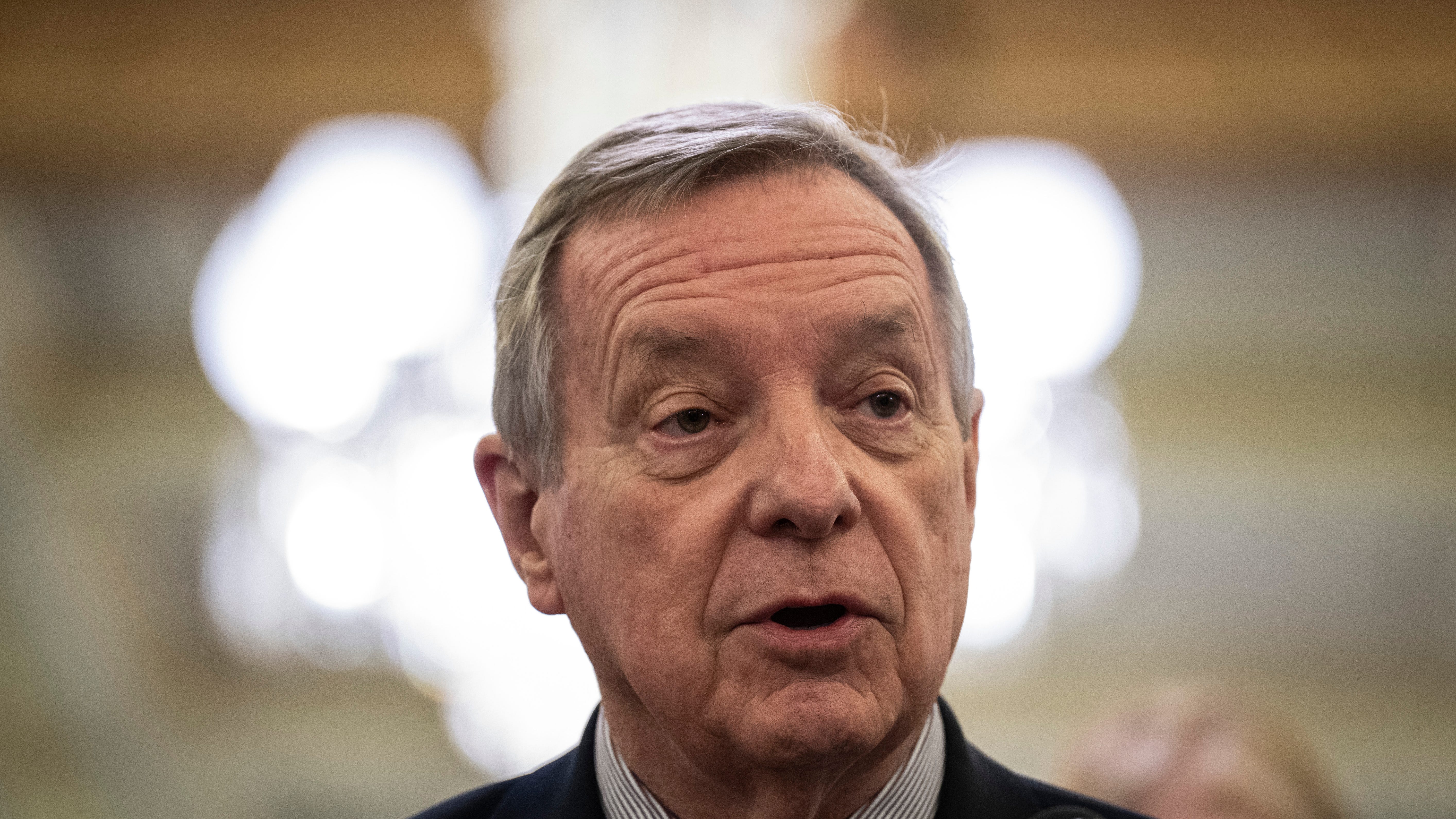 Senator Dick Durbin tests positive for COVID