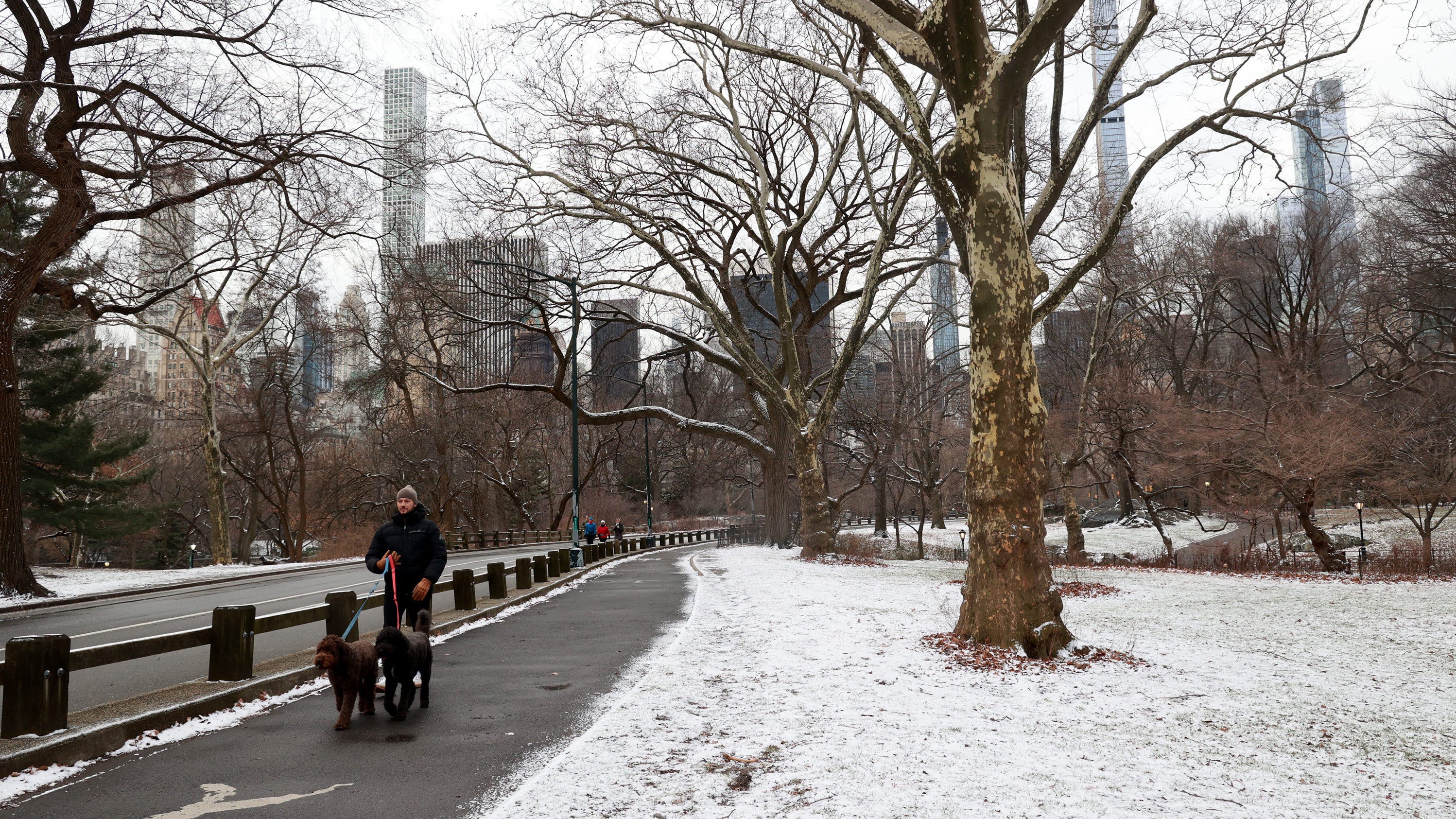Central Park records 1st measurable snow of season, sets new record ahead of brutal cold