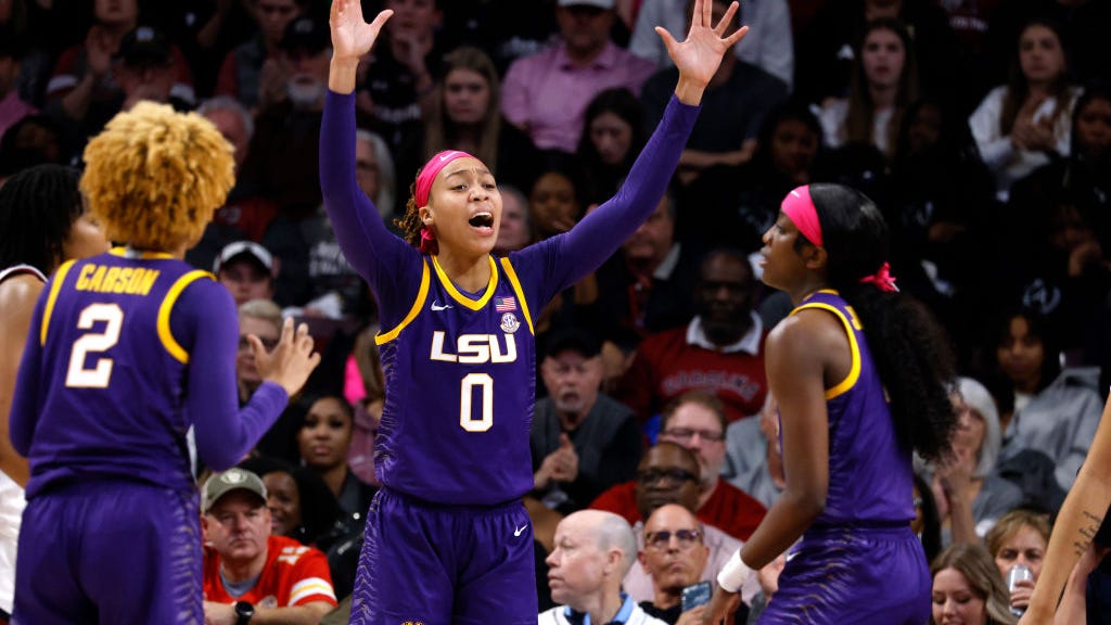 No. 5 LSU women close out record-tying regular season with rout of Ole Miss