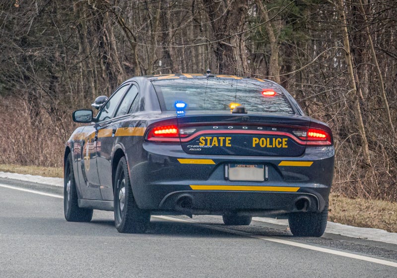 The trooper was shot along the Southern State Parkway in Nassau County