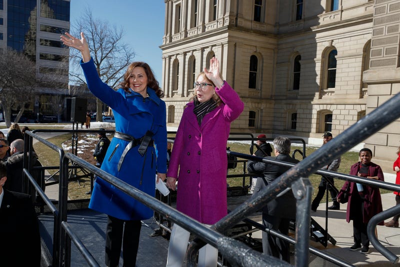 Gov. Gretchen Whitmer and Congresswoman Gabby Giffords