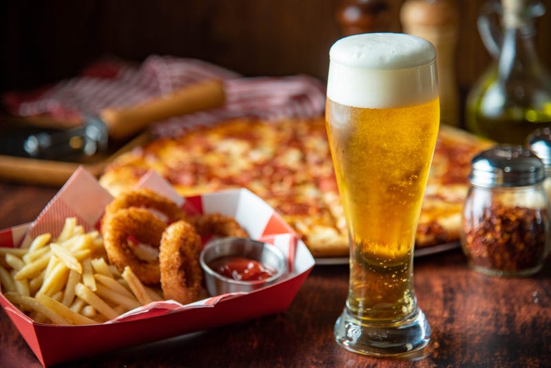 food and beer